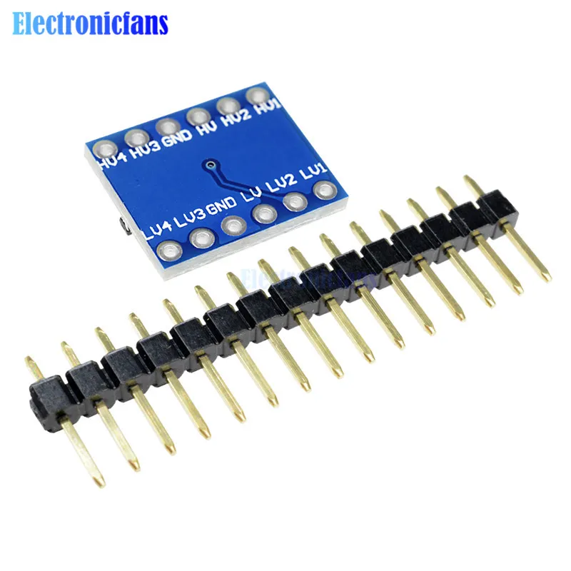 Логический преобразователь уровня diymore IIC I2C двунаправленный Модуль платы 5 в 3 В