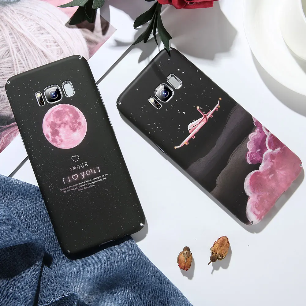 KISSCASE чехол для samsung S9 S8 плюс S7 edge Note 9 самолет планета Galaxy A70 A50 A5 A3 A7 2017 A6 A8 J8 2018 на galaxy