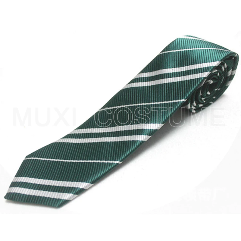 Slytherin Malfoy Robe плащ пуловер свитер рубашка шарф галстук значок металлический сердечник палочка Харрис костюм