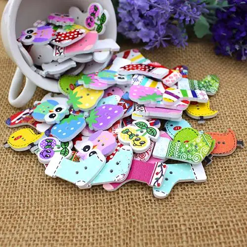 Пуговицы деревянные с 2 отверстиями 50 шт.|wooden button holes|wooden buttonsanimal wooden |