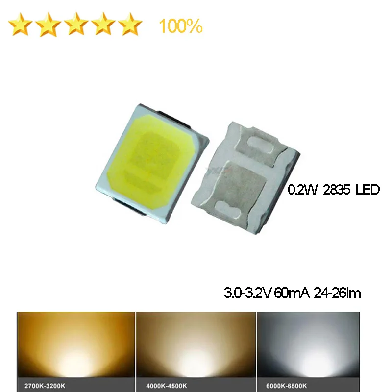 Светодиодный чип Epistar R80 SDM светодиодный 0 2 Вт 6000k 120 лм/Вт 100 шт.|chip|chip converterled bell |