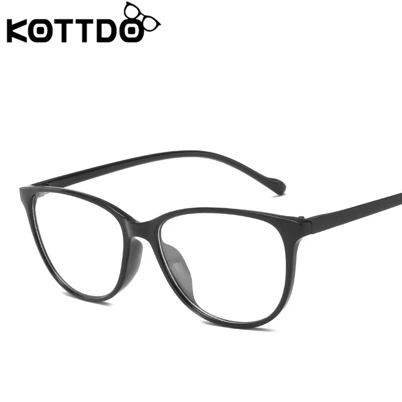 KOTTDO 2019 Женская оправа для очков в стиле кошачьи глаза студенческие круглые очки