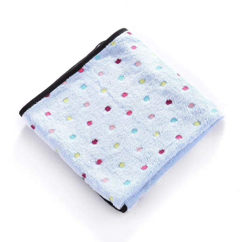 Мягкое одеяло для домашних животных дышащий коврик в горошек кошек и собак