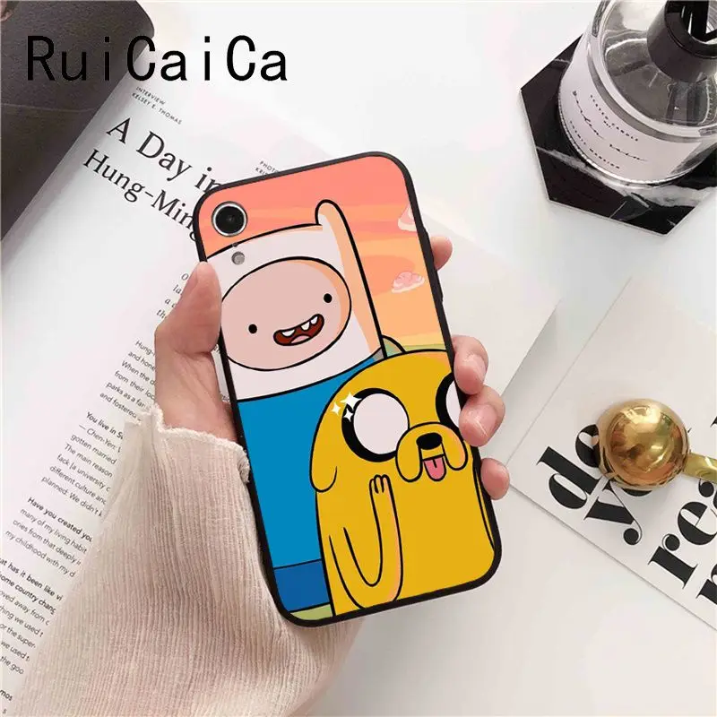 Чехол для телефона Ruicaica adventure time cute Beemo BMO Джек Финн Lumpy чехол iPhone 8 7 6 S Plus X XS MAX 5 5S SE