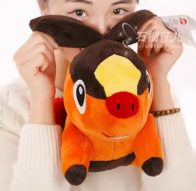 Пикачу ошавотт Snivy Tepig 28 см плюшевые мягкие игрушки куклы 11 дюймов - Цвет: D