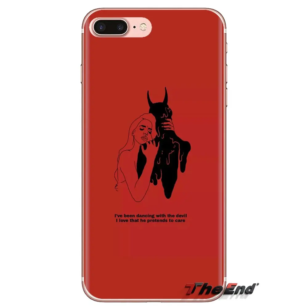 For Xiaomi Redmi 4A S2 Note 3 3S 4 4X 5 Plus 6 7 6A Pro Pocophone F1 Red doodles Quotes Transparent Soft Cases Covers |