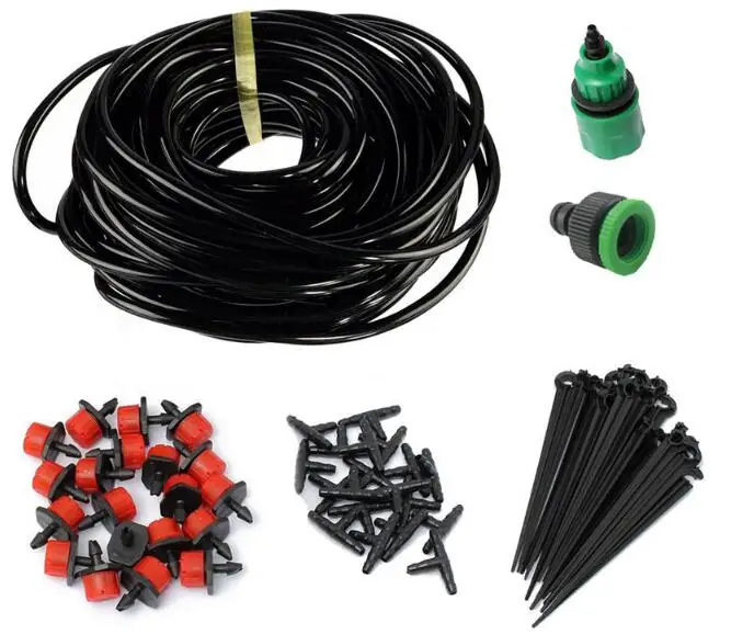 

20m hose + nozzles Drip Irrigation System Micro Drip Irrigation System