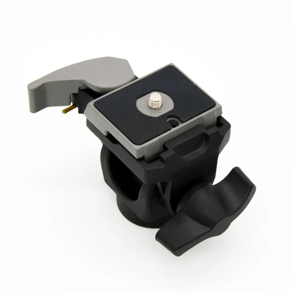 Штатив поворотный наклон головы с Quick Release зажим пластина совместимый для Manfrotto 234RC и 200PL Моноподы qs