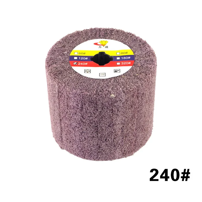 Колесо для рисования проволоки из нержавеющей стали 120 мм