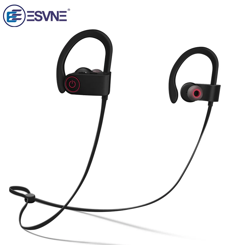 IPX7 Водонепроницаемый 5 0 Bluetooth наушники Шум отмена Hi Fi стерео блютуз беспроводные