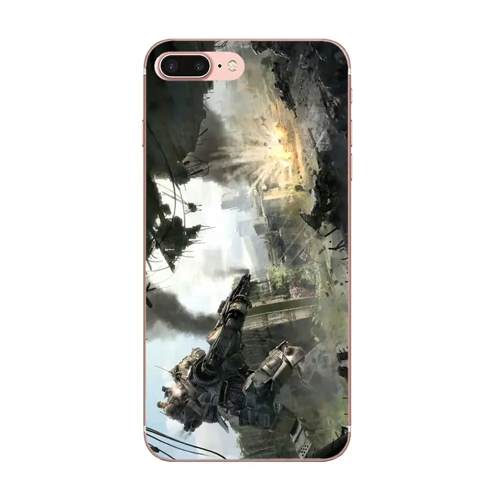 Cool Titanfall Black Version Soft Silicone TPU Transparent Cases Skin For Xiaomi Redmi Note 2 3 3S 4 4A 4X 5 5A 6 6A Pro Plus | Мобильные