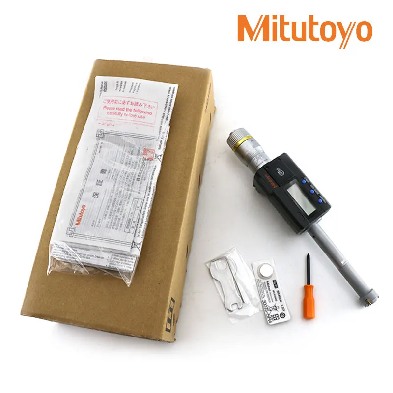 MITUTOYO 468 167 168 169 170 внутренние пустотелые три точки цифровые Микрометры Быстрая