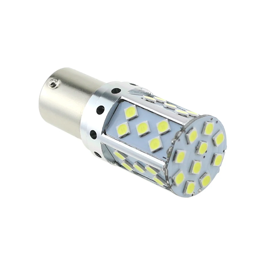HYZHAUTO 1156 P21W светодиодные автомобильные лампы BAU15S PY21W белый Canbus без гипервспышки