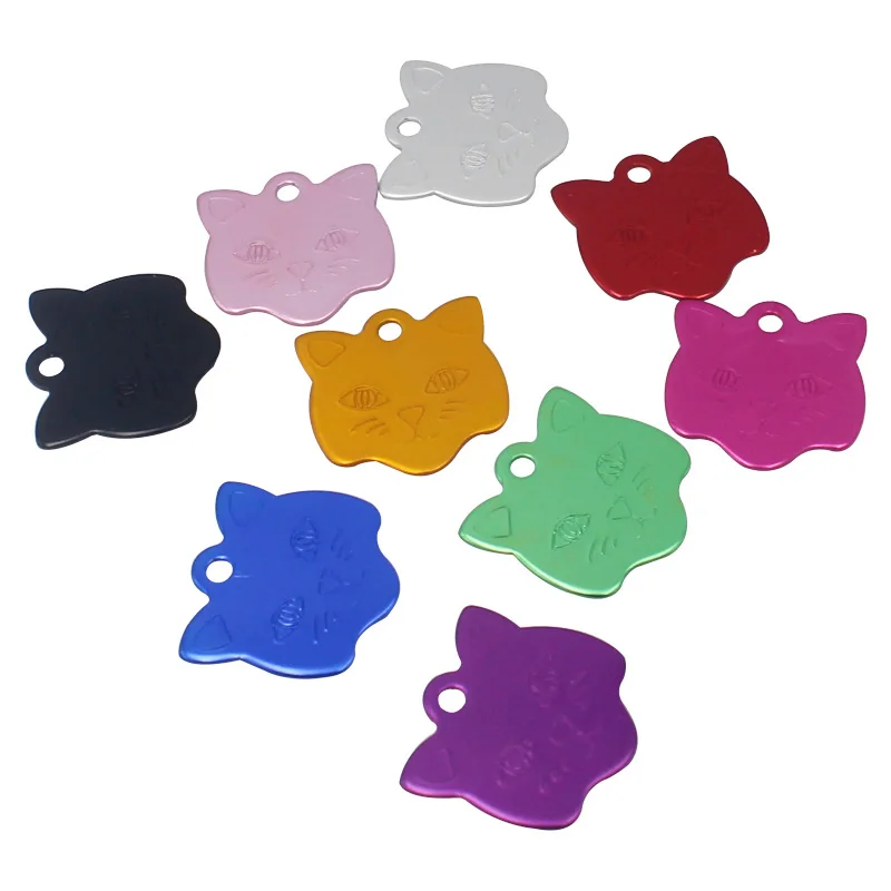 2 шт./лот индивидуальные Жетоны для собак с гравировкой подвеска ошейника