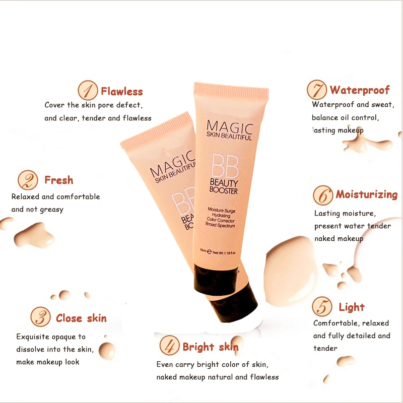 Травяной консилер полный эффект BB крем-основа для макияжа косметика