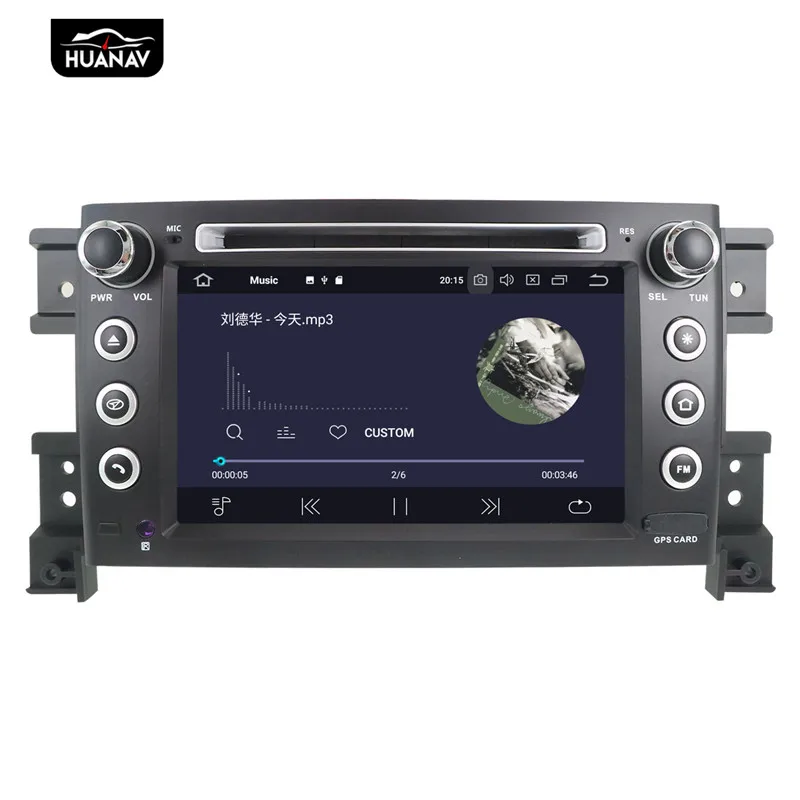 DVD-плеер DSP Android 9 0 с GPS-навигацией для Suzuki Grand Vitara 2005 ~ 2012 головное записывающее