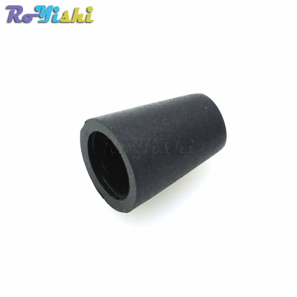 100 штук упак. колокольчик стопор шнур концы Блокировка Пластиковый черный