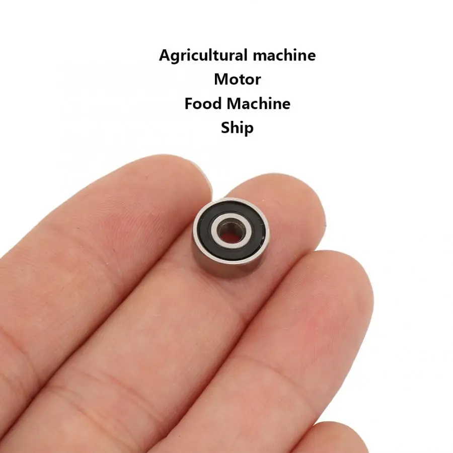 10 шт. 3/4/5/6mm 10/13/16/19 мм od двухсторонняя Инлайн роликов резиновое запечатанное