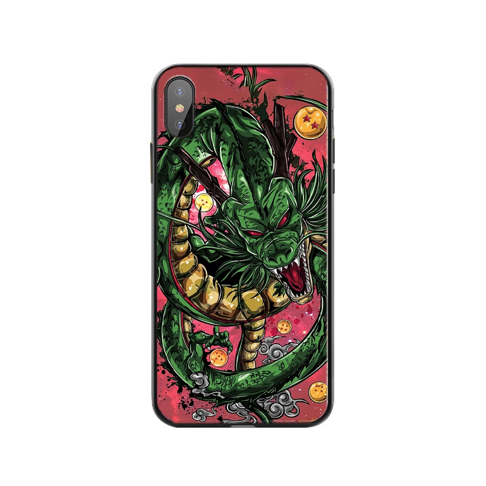 Dragon ball серии ТПУ силиконовый чехол для iPhone XS MAX XR 5 6 7 S плюс защитить резиновая 8 Plus |