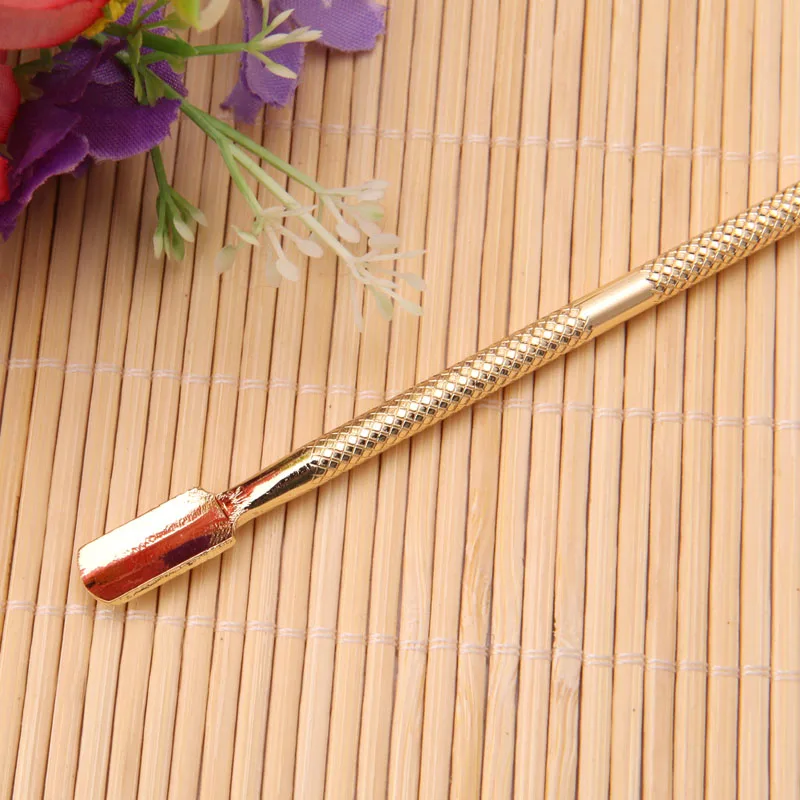 1 шт. из нержавеющей стали кутикулы толкатель триммер для удаления педикюра