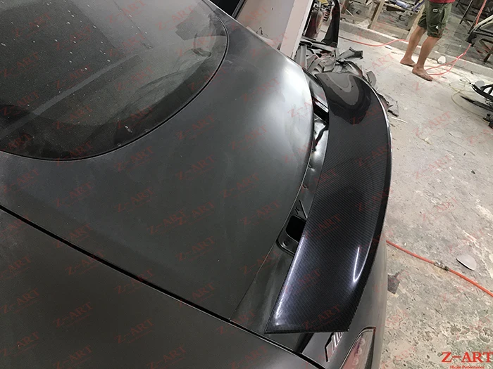 Z ART OEM задний спойлер для AMG GT GTS 2015 2019 углеродного волокна Замена Бесплатная