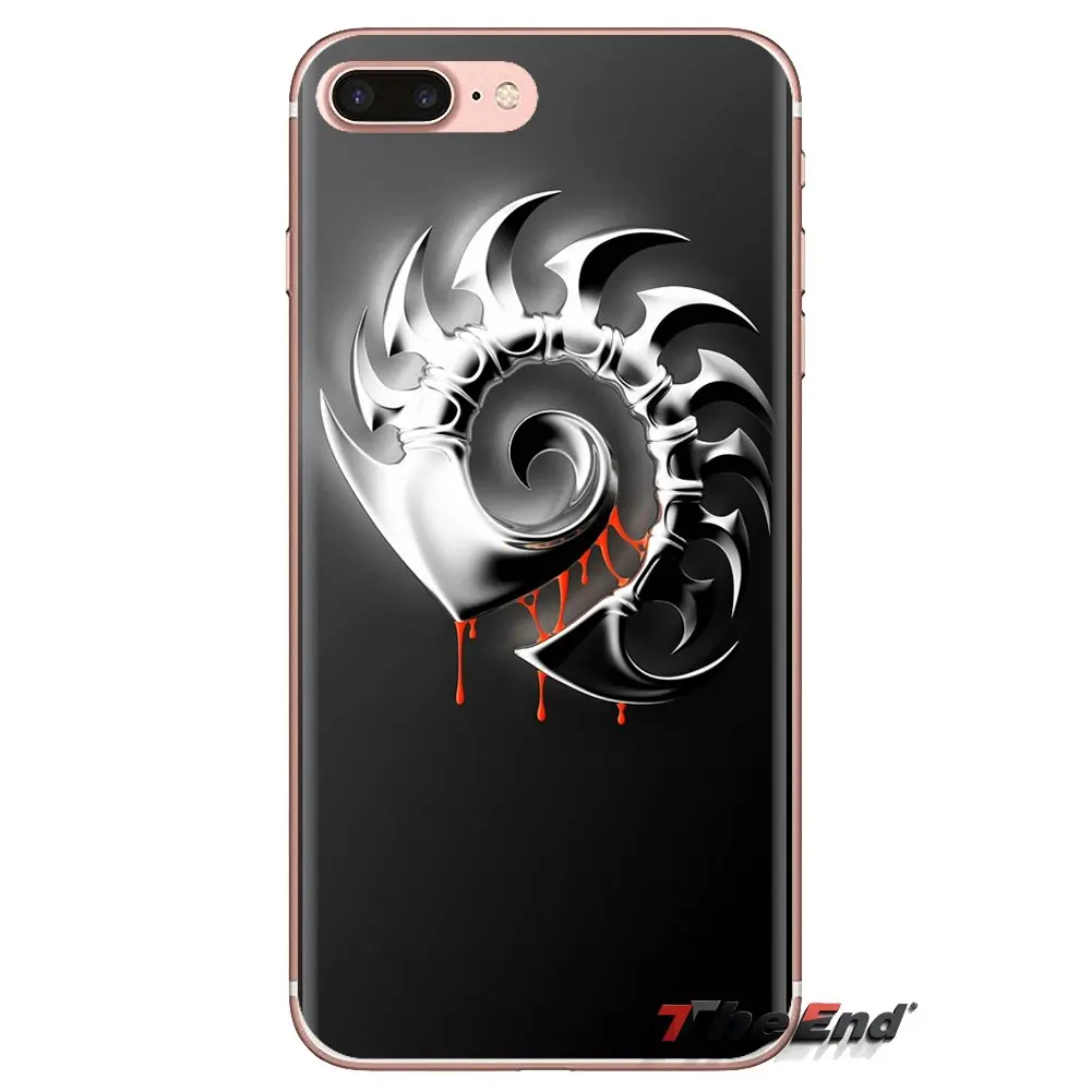 Silicone Cases Cover StarCraft Logo Games Blizzard For LG Spirit Motorola Moto X4 E4 E5 G5 G5S G6 Z Z2 Z3 G2 G3 C Play Plus Mini |