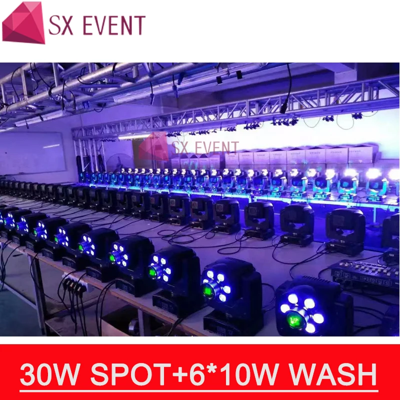 Новинка 2019 электронный линейный фокус 30 Вт Светодиодный точечный светильник 60 wash