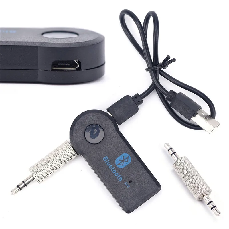 1 комплект 3 5 мм AUX аудио стерео музыка Громкая связь автомобильный Bluetooth адаптер