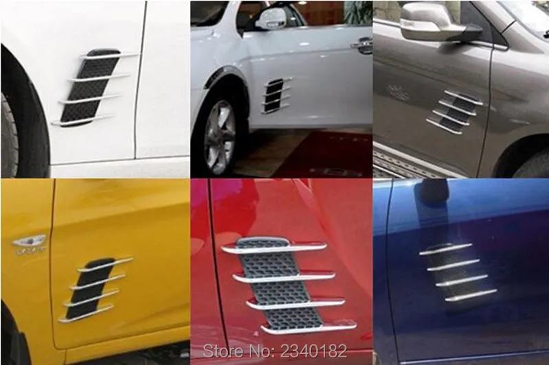 2 шт. автомобильные акулы грили для Jeep wrangler jk cherokee компас renegade куртка патриот grand