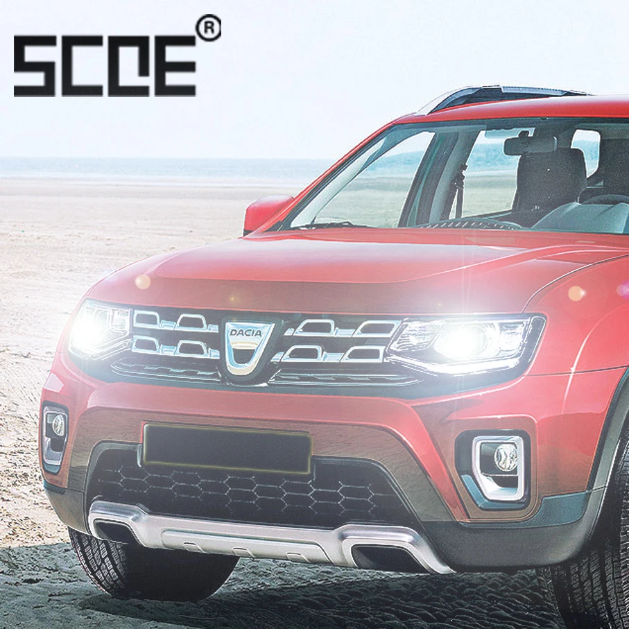 Автомобильная лампа для dacia Duster Logan II SCOE 2 шт. супер яркая галогенная дальнего