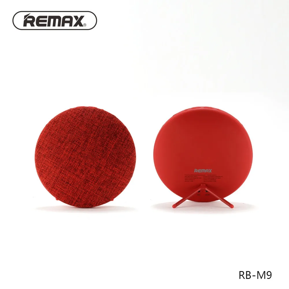 Remax Bluetooth динамик портативный динамик V4.1 беспроводной динамик HiFi стерео супер бас Музыкальная Коробка с bluetooth RB-M9