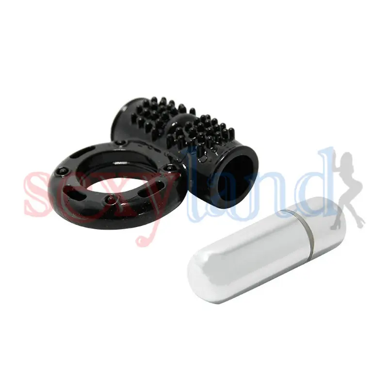 Baile Power Ring 10 Функция супер сильная вибрация водонепроницаемый клитор Stimuation черный