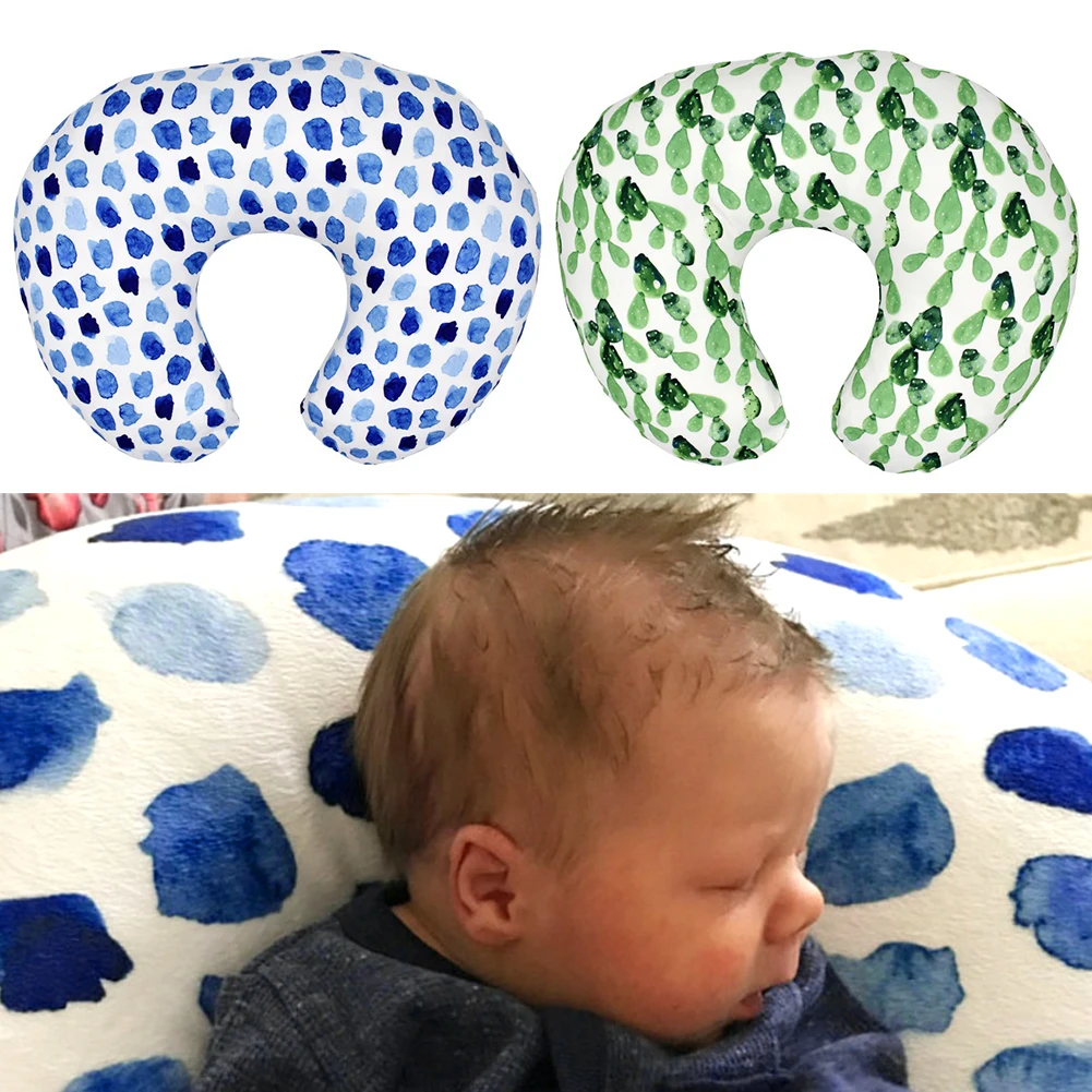 

U-образная Подушка для кормления ребенка, домашний уход за кожей Шеи, съемные подарки, моющаяся Удобная подушка для грудного вскармливания н...