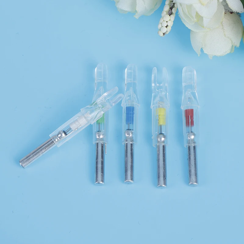 3 шт. светящиеся стрелы со хвостом для охоты стрельбы подходят 6 2 мм стрелой с