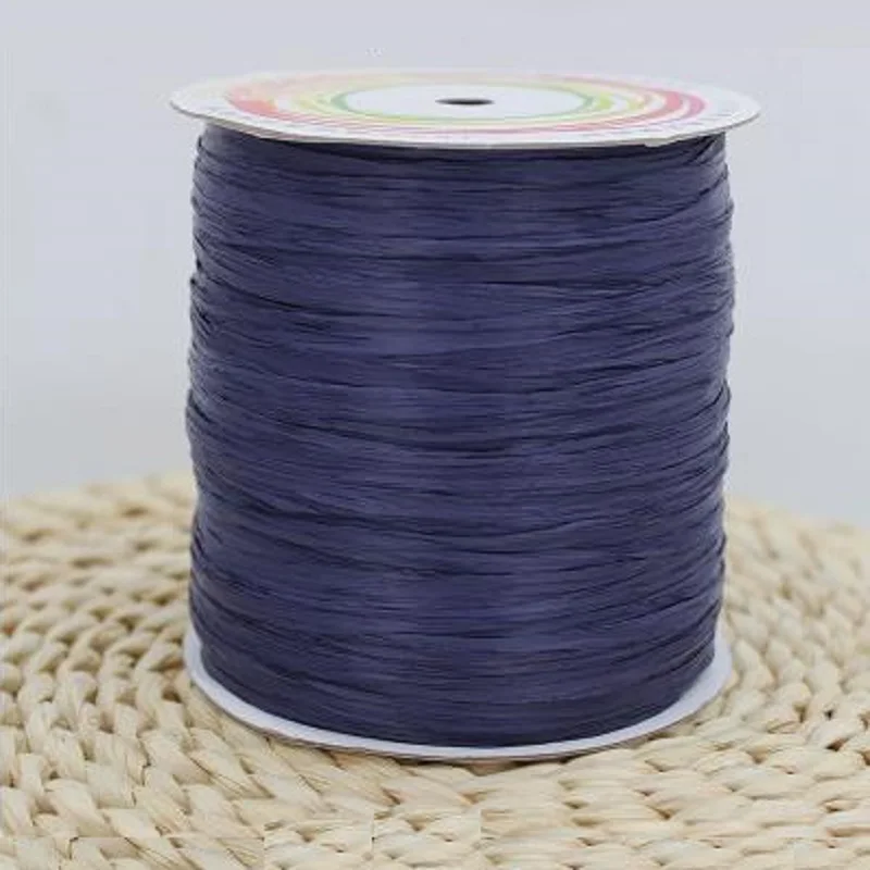 Хлопковая трава Lafite Thread соломенная шляпа вязаная крючком Line Пляжная летняя с