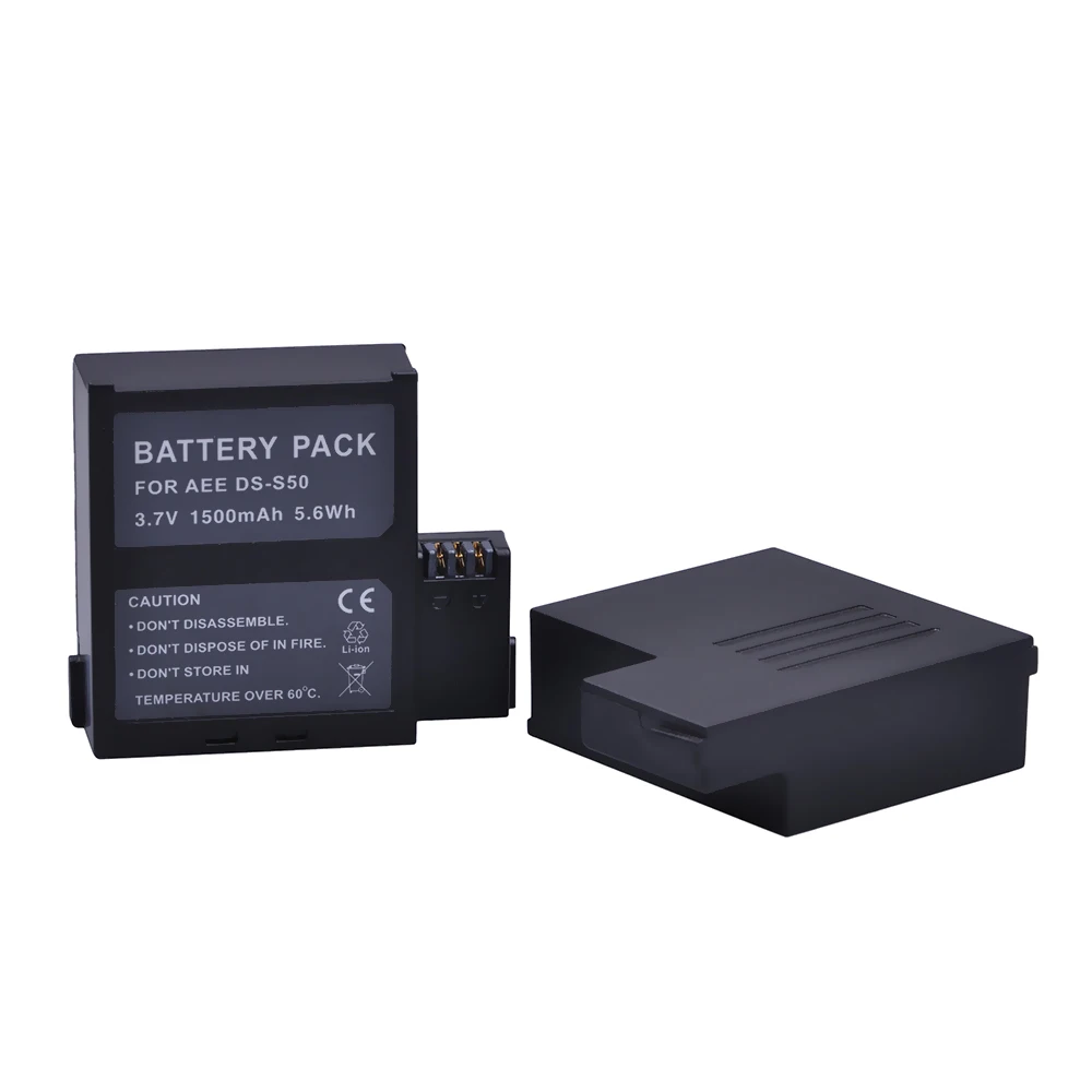 Аккумулятор 1500 мА · ч DS-S50 DSS50 для AEE S50 D33 S51 S60 S71 S70 литий-ионный аккумулятор камеры 1