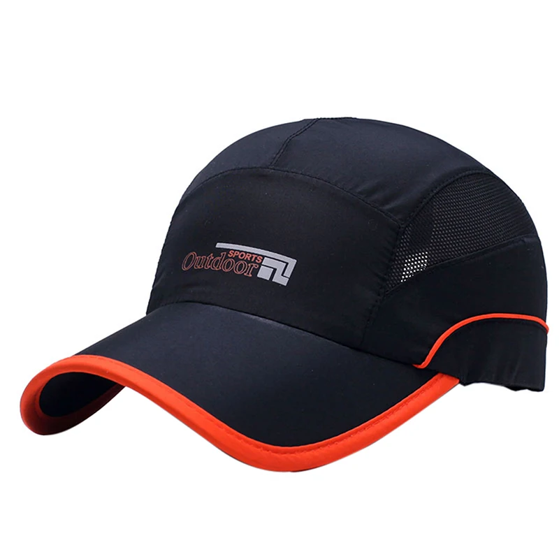 B Quick Drying Hiking Running Cap Men Bone Feminino Breathable Women Snapback Sun Cap For Summer Casquette TX005 - Цвет: B