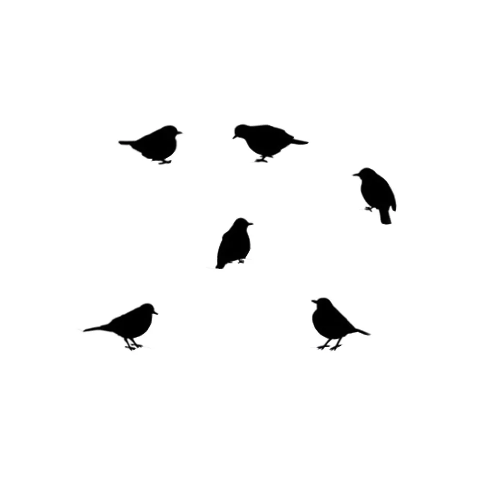 Самодельные Летающие птицы художественные настенные наклейки виниловые Съемные