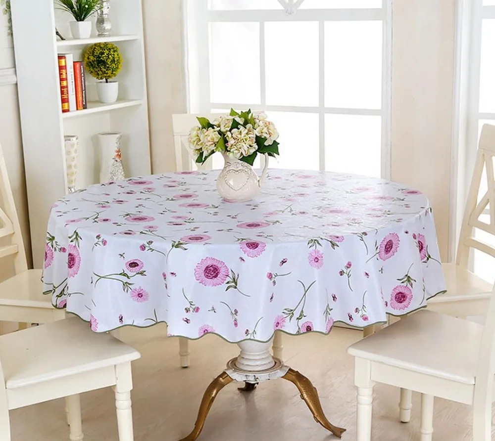 Настольная Юбка ПВХ водоотталкивающая скатерть и горячее масло одноразовые