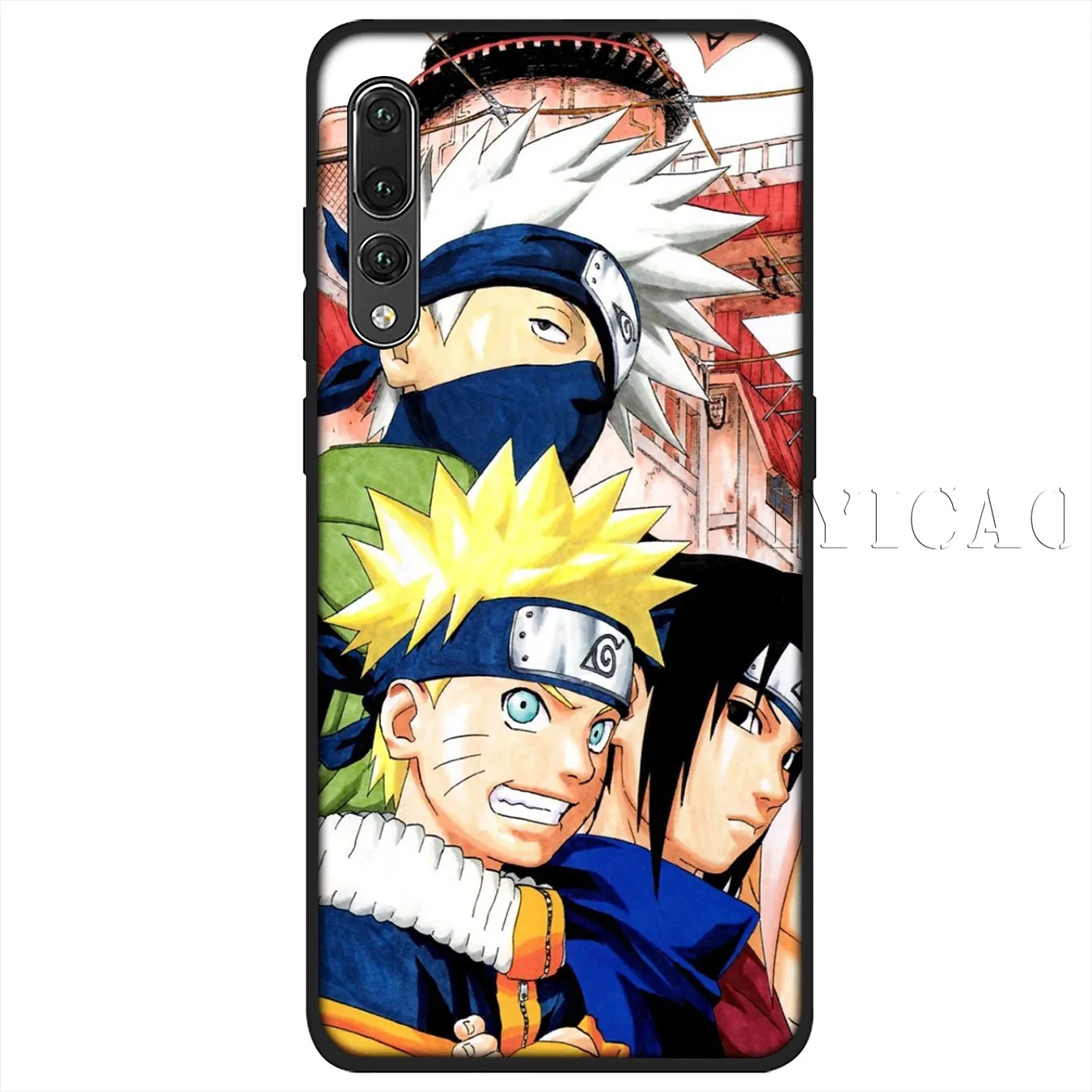 IYICAO наруто vs sasuke Мягкий силиконовый чехол для телефона Huawei P30 P20 Pro P10 P9 P8 Lite Mini 2017 2016
