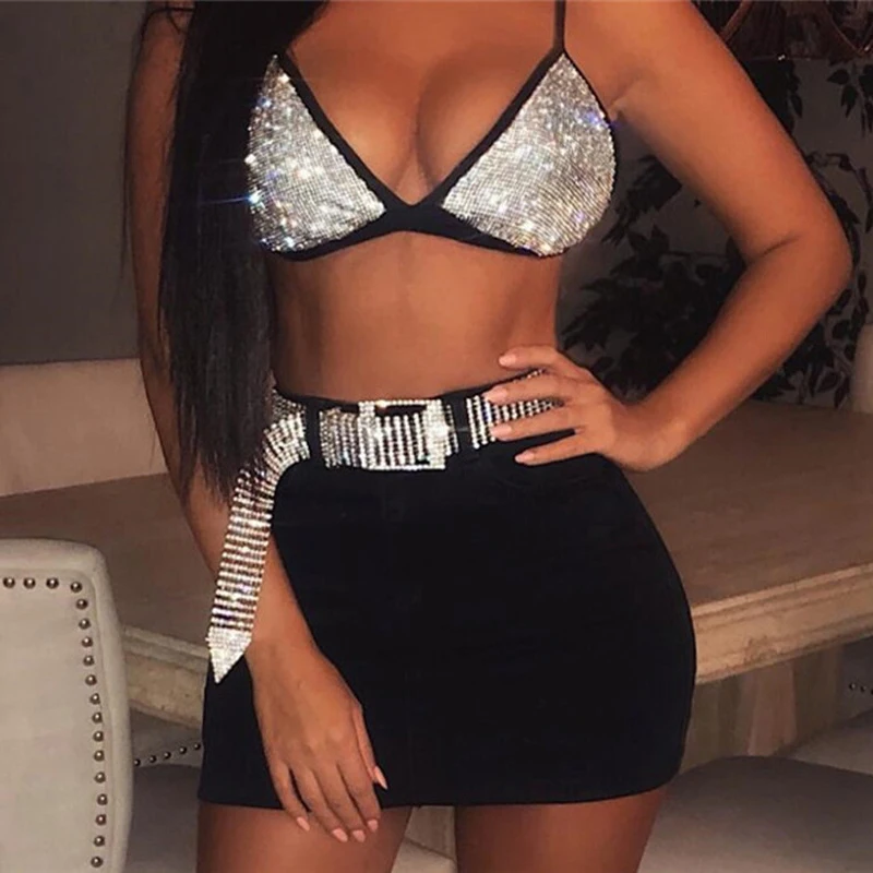 

2019 New Luxury Full Rhinestone Inlaid Women's Belt Female Waistband Bride Wide Bling Crystal Diamond Waist Chain Belts For Lady