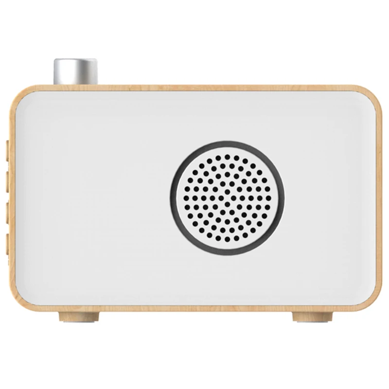 Цифровой динамик bluetooth Будильник Fm радио Поддержка Aux Tf карта 3 в 1 перезаряжаемые