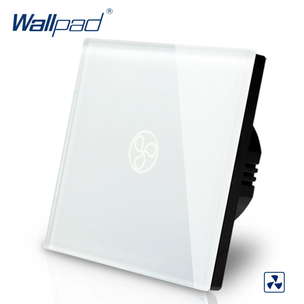 Регулятор скорости вентилятора Wallpad сенсорный выключатель европейского