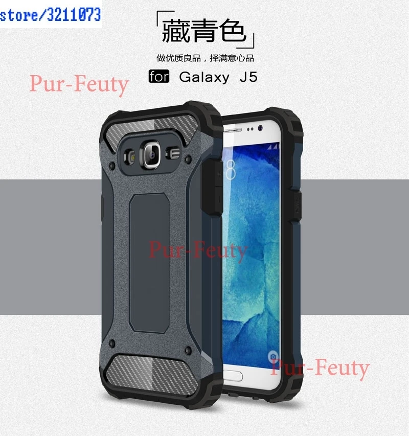 Navy Blue Защитный чехол для samsung Galaxy J5 J 5 500 J500FN SM-J500FN J500H/DS SM-J500H/DS J500H SM-J500H чехол s Гибридный чехол для телефона - Цвет: Navy Blue