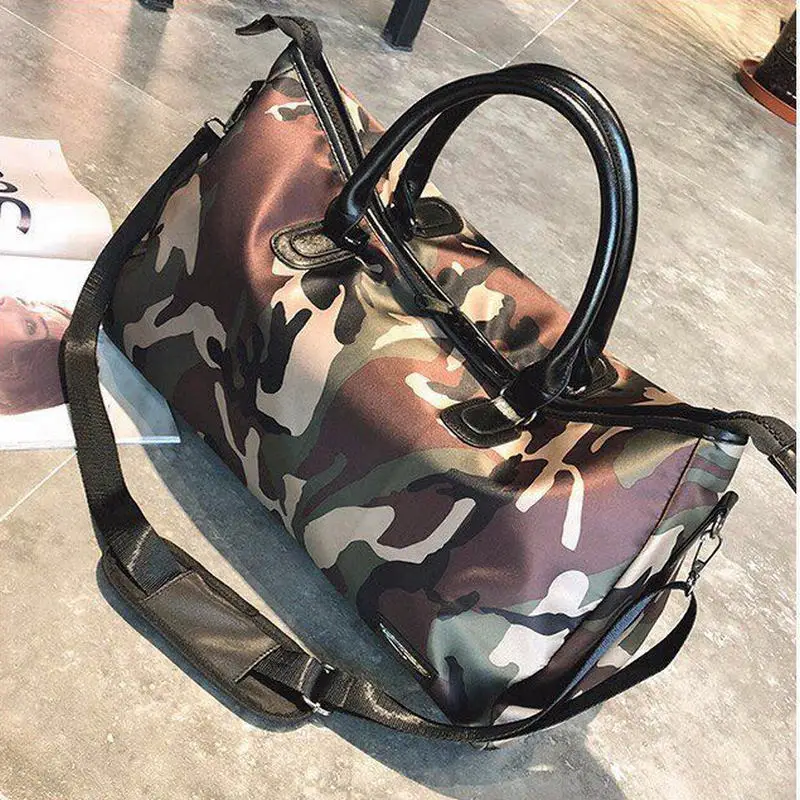 35L Men Camouflage Sport Gym Bag Surper Light Waterproof Outdoor Nylon Fitness Athletic Woman Large Travel Luggage Bags | Спорт и
