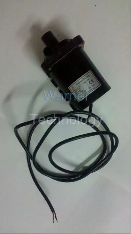 12В микро DC насос полностью водонепроницаемый Максимальная головка 5 м низкий