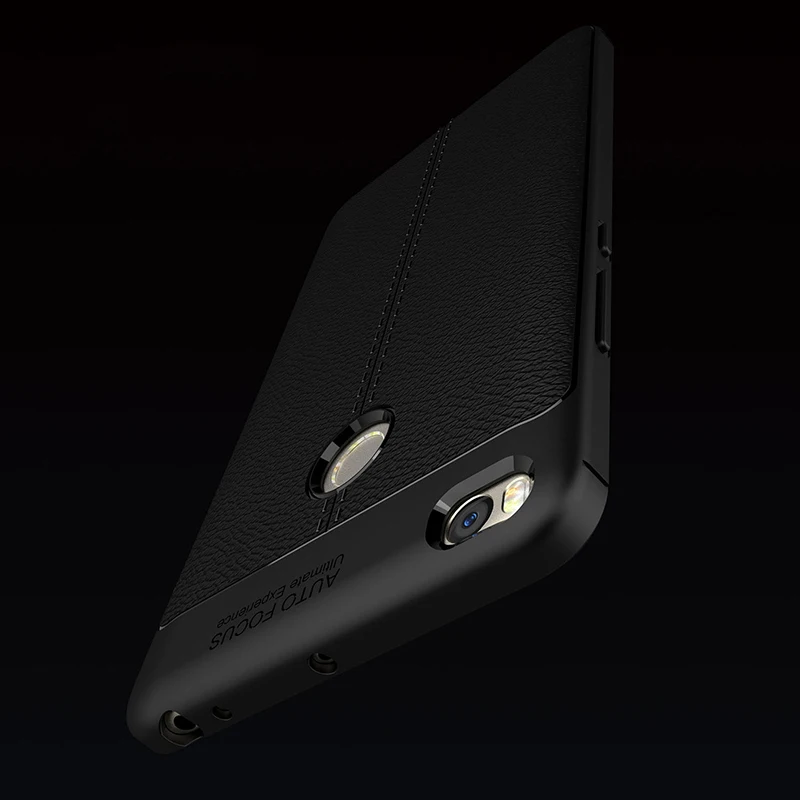 Leather texture Soft TPU Case For Xiaomi Mi Max 2 Shockproof Silicone back cover MAX2 Cases |