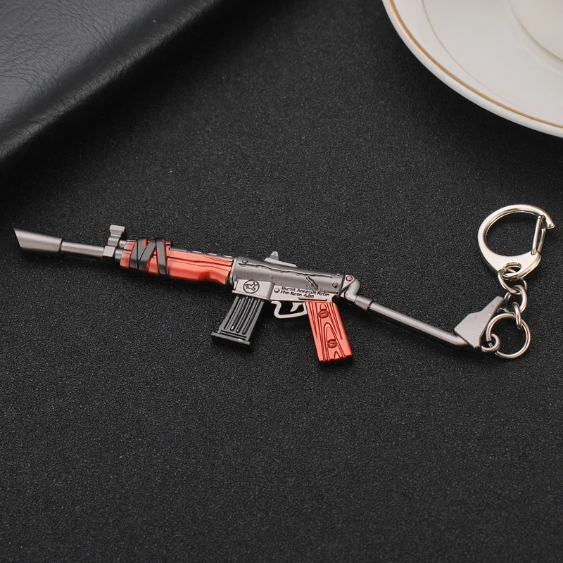 Горячая игра металлический маленький пистолет Кирка PUBG оружие винтовка модель