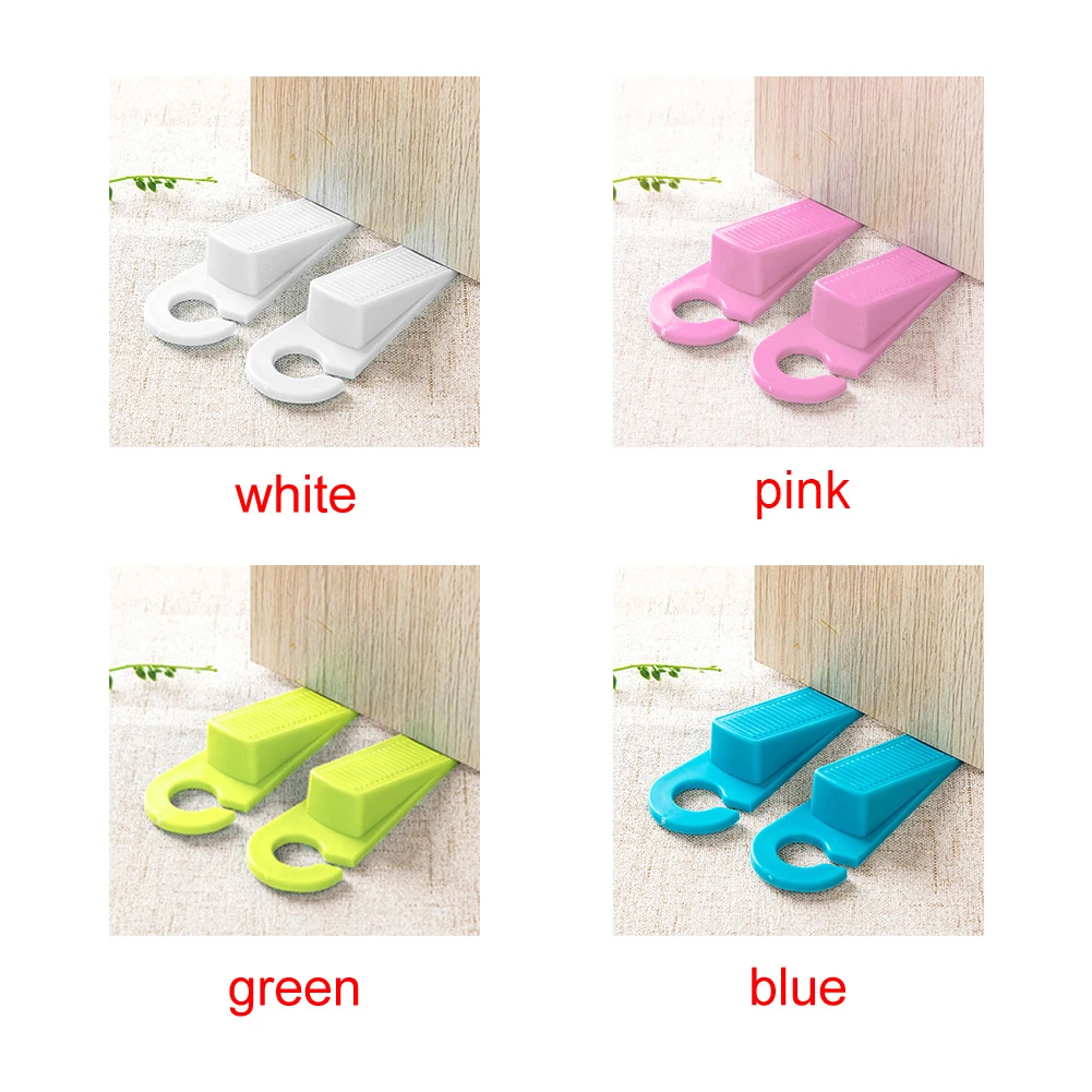 2 шт резиновый упор для двери Home Decor Finger безопасности защиты Клин Малыш Baby Safe Doorstop