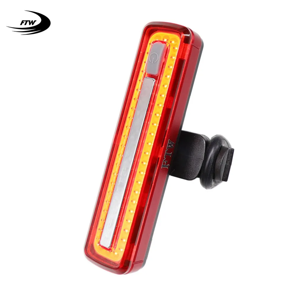 

FTW Bike Tail Light 8 mode USB rechargeable 360rotation Bicycle Rear Back Light LED Waterproof Night safety Cycling Warning Lamp